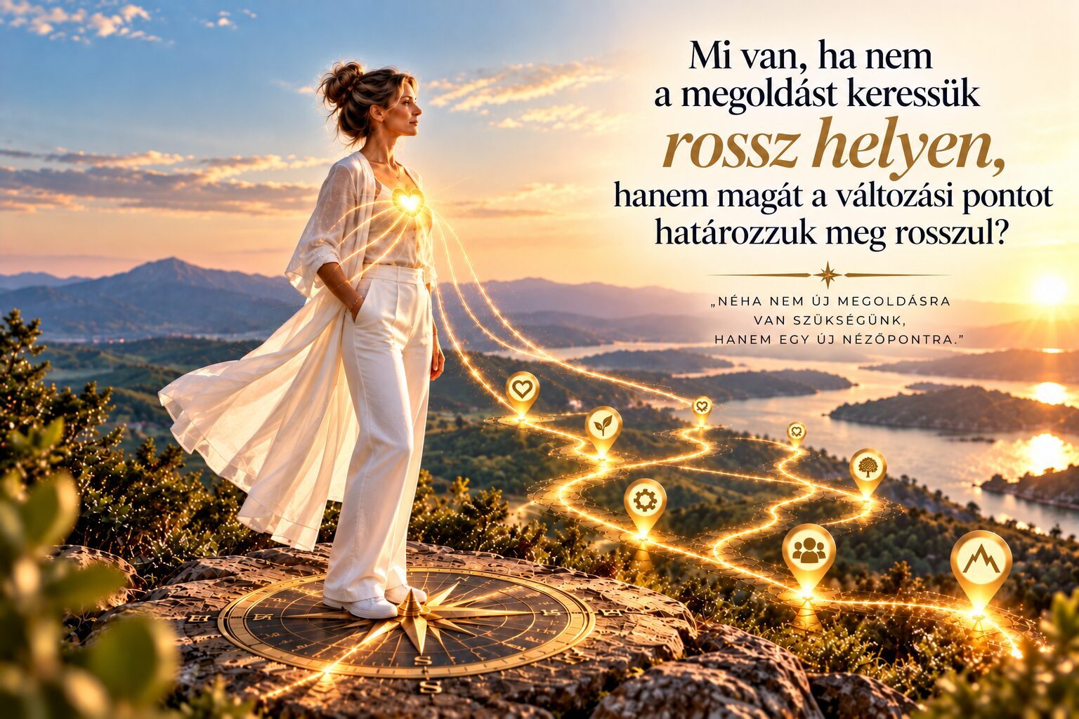 Amit akadálynak látunk, olykor éppen az mutatja meg, hol válik lehetővé a változás.