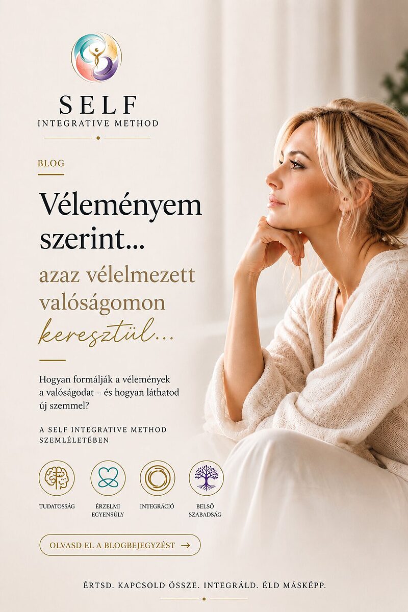 Vélemény vagy valóság? → Hogyan formálják belső mintáink a valóságérzékelésünket?