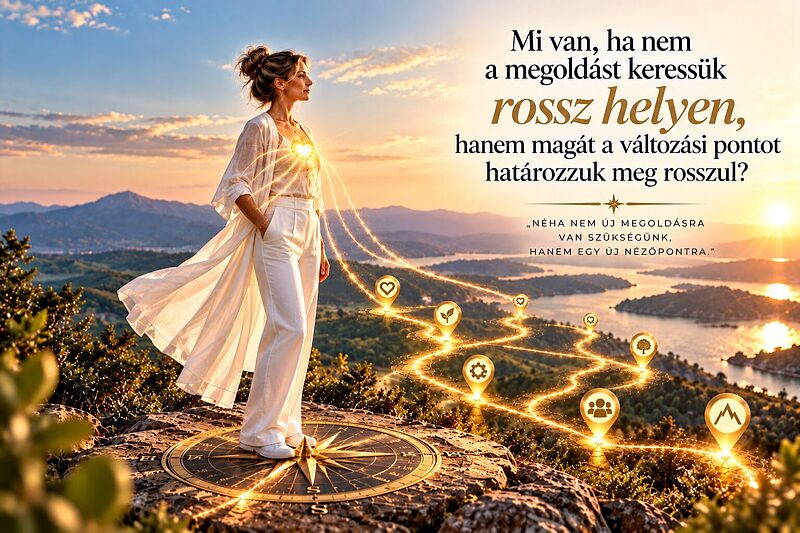Amit akadálynak látunk, olykor éppen az mutatja meg, hol válik lehetővé a változás.